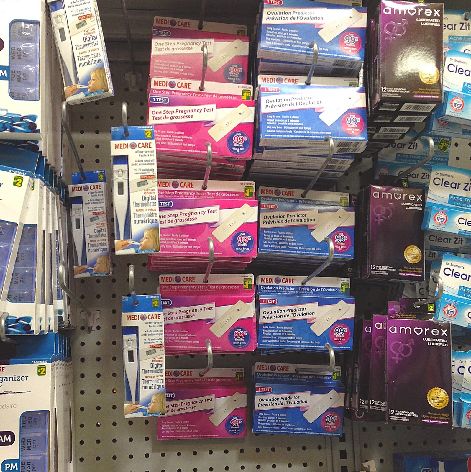 Mrs.CB in BC Dollarama Pregnancy Test