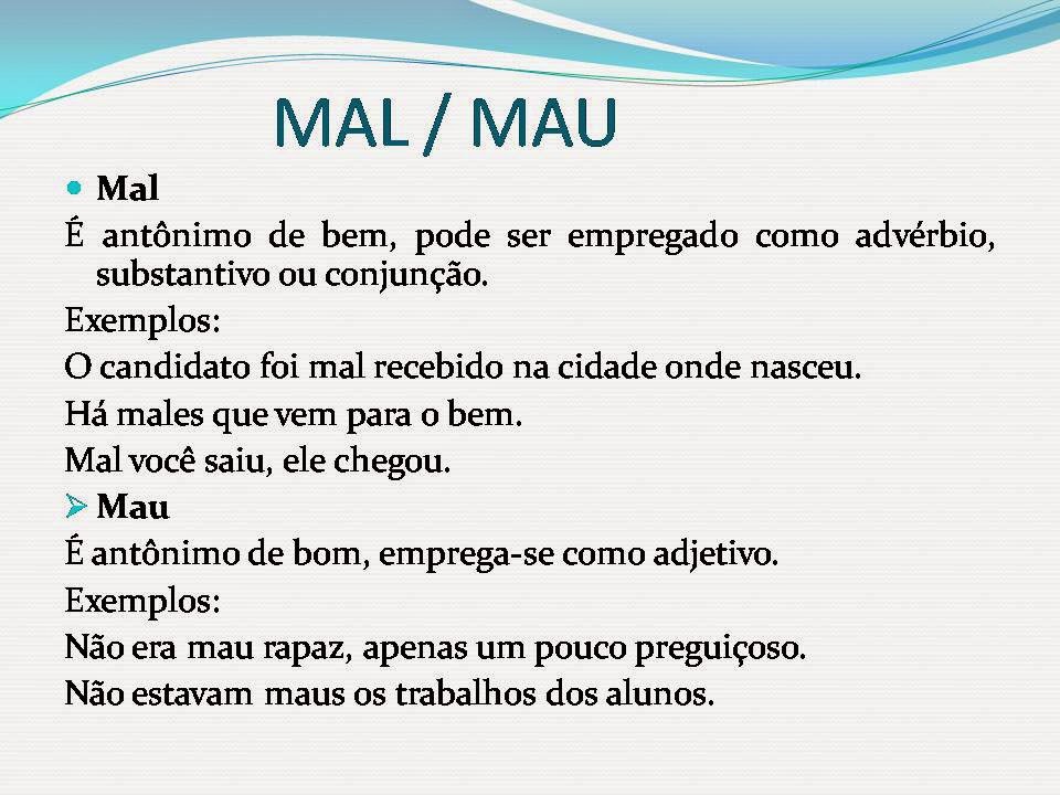 Educação Informatizada: Algumas palavras e expressões parônimas