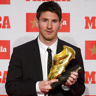 Bota de Oro Leo Messi