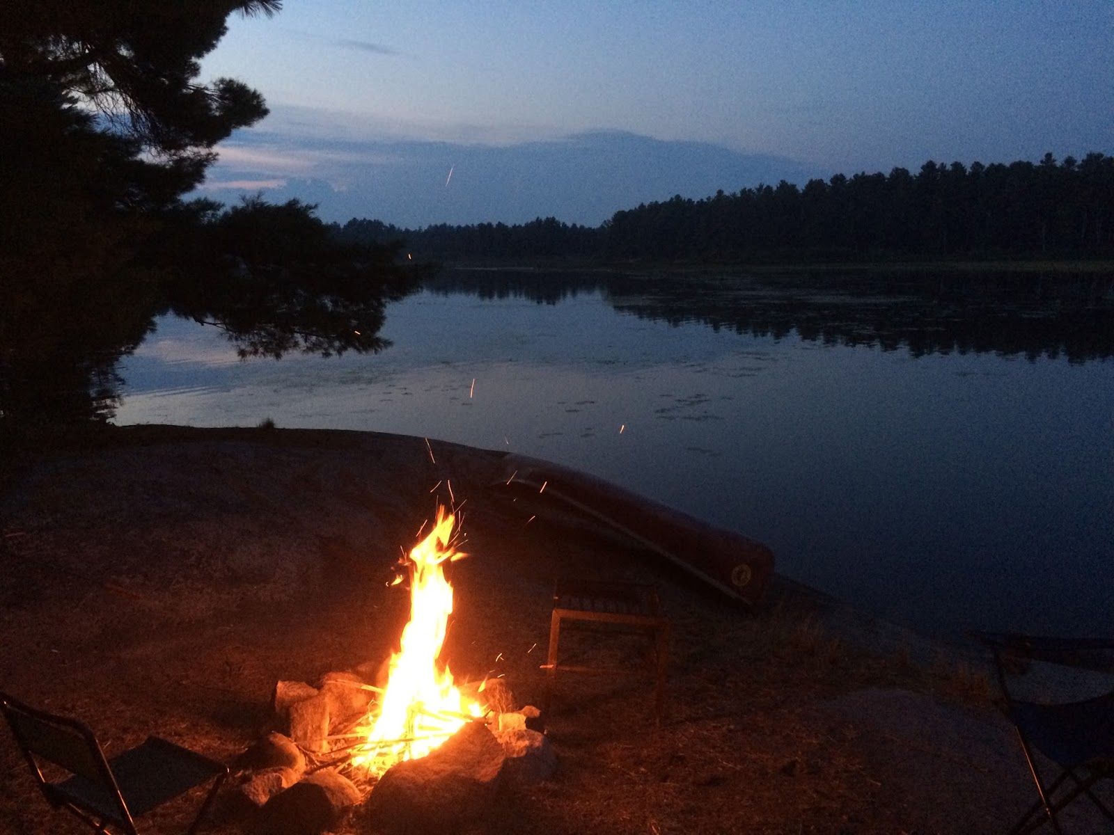Camper Umo's Campground Reviews Review Canoein Sites, Grundy Lake