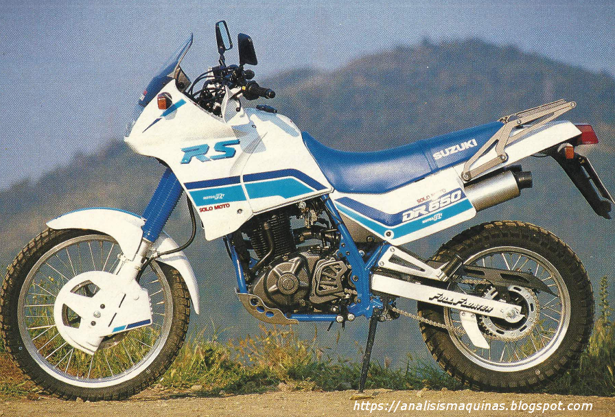 Analisis de Maquinas Suzuki DR 650 RS (1990)
