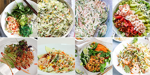 Crunchy Seafood Salad Crunchy Seafood Salad