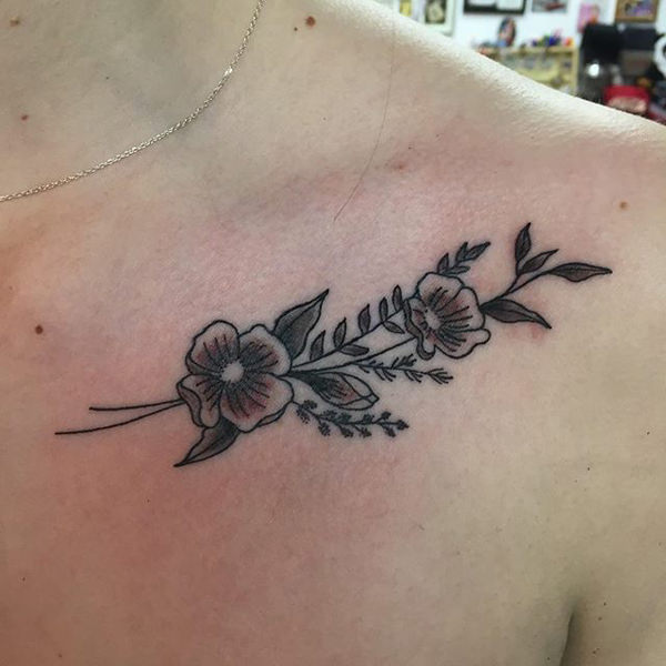 tatuagens femininas para a clavícula tatuagens femininas para a clavícula