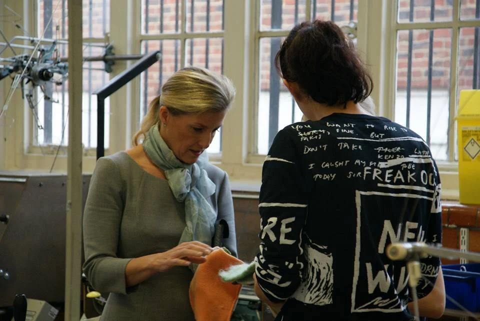 The Countess became the first ever Patron of the London College of Fashion in 2013