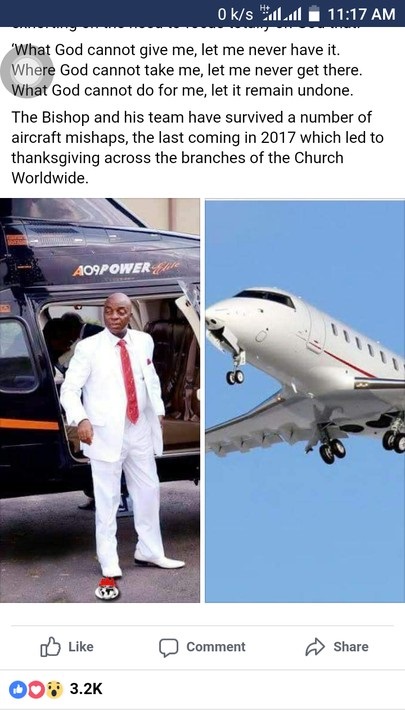 Bishop Oyedepo Buys New Aircraft. Sells Old Ones Bishop Oyedepo Buys New Aircraft. Sells Old Ones