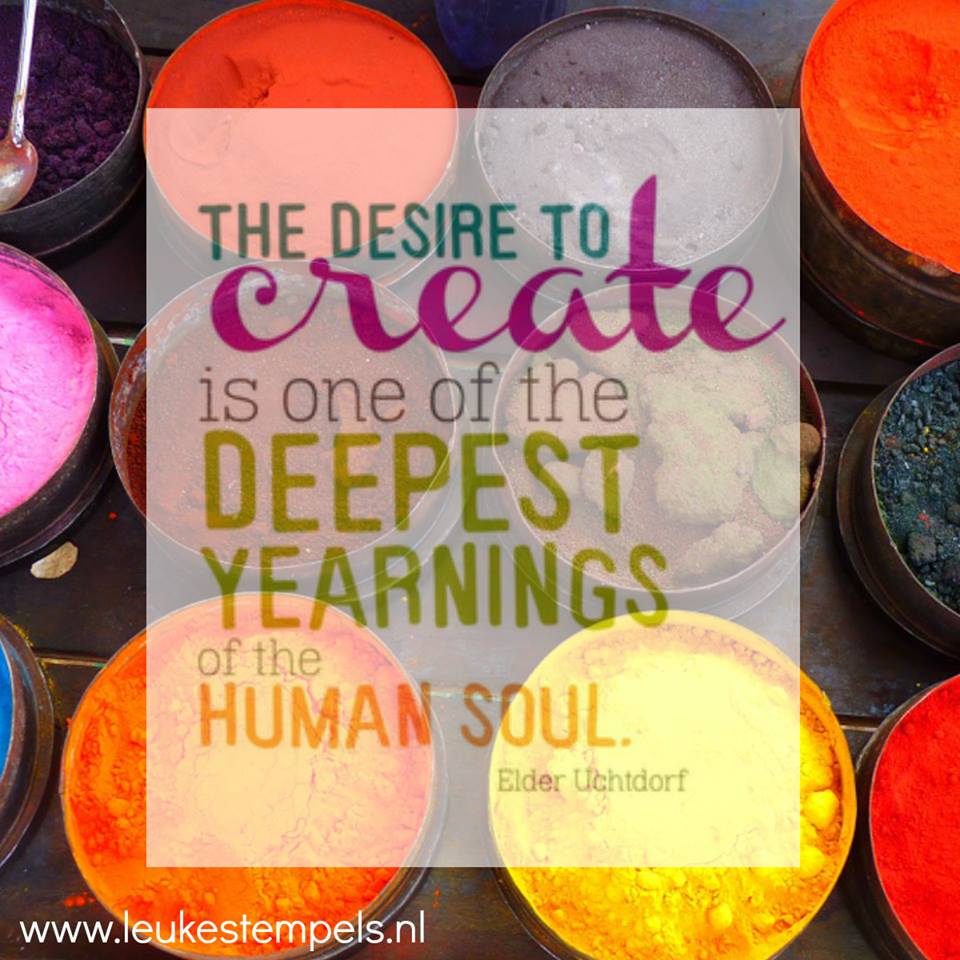 the desire to create....