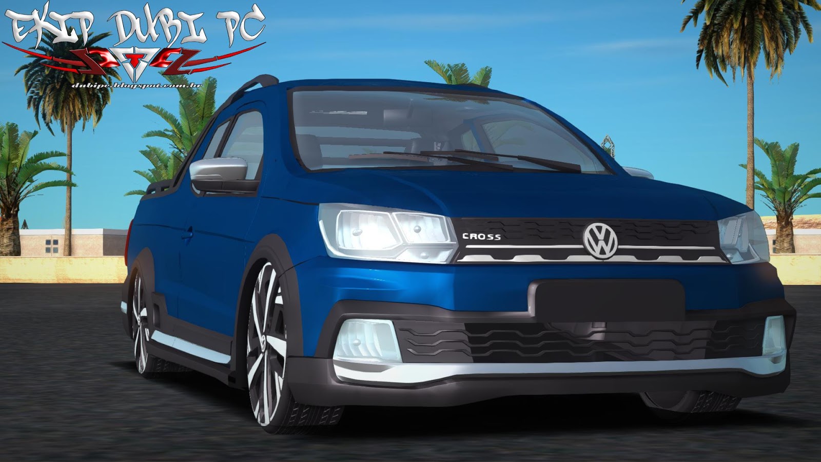 Volkswagen Saveiro Cross G7 with Sound para GTA San Andreas