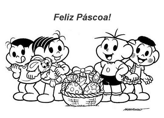 a arte de educar desenhos páscoa para colorir