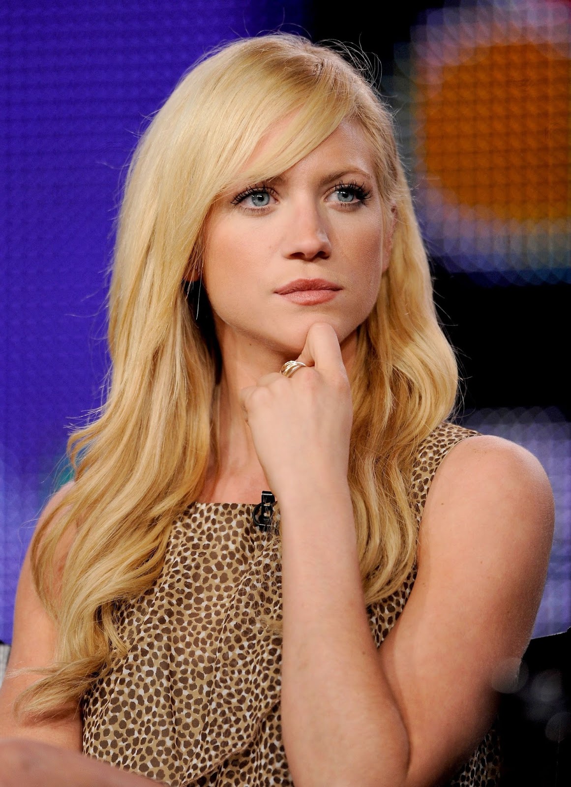 Red Carpet Dresses: Brittany Snow - NBC’s "Harry’s Law" panel during
