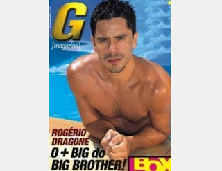 Veja os famosos que já posaram pelados Para completar o time de ex-BBBs, a revista ainda conseguiu um ensaio com o coveiro Rogério Dragone.
