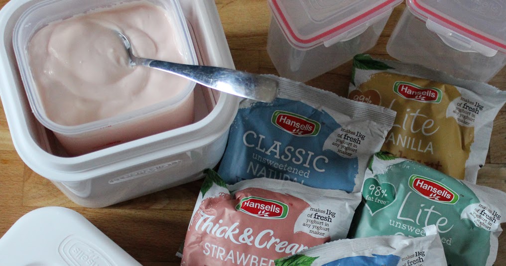 Hansells Yogurt Maker Review A Glug of Oil