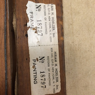 restoration label Francis J. Quirk painting famous painters of Penn