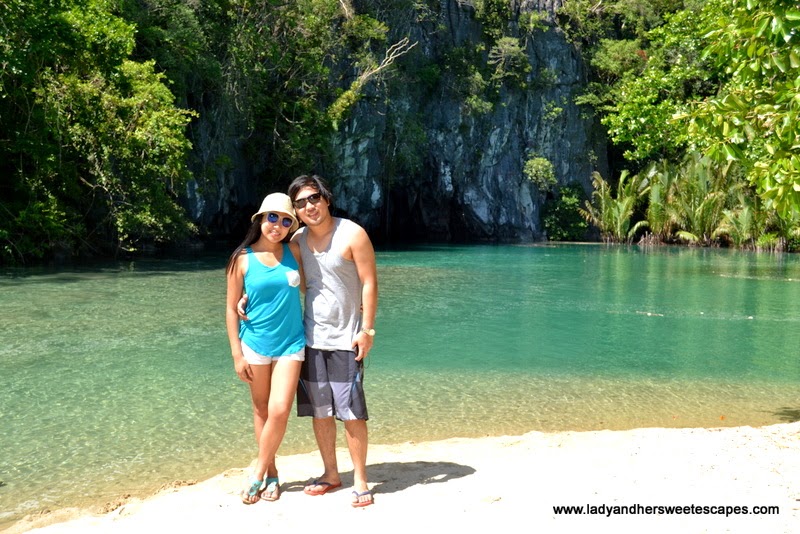 Ed and Lady at Puerto Princesa Underground River