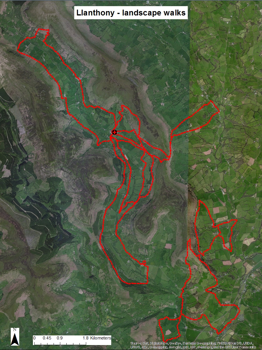Landscapism: Deep topography practice – landscape walks as PhD fieldwork
