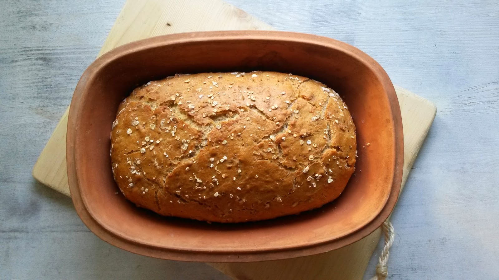 Natis Kuchentraum: Brot aus dem Römertopf