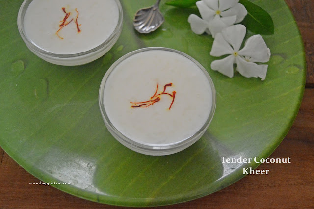 Tender Coconut Kheer Recipe | Elaneer Payasam