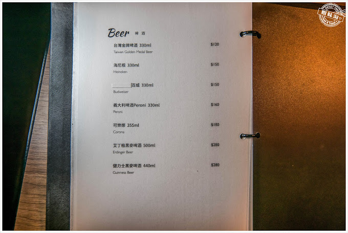 高雄DUAetage15餐廳菜單啤酒
