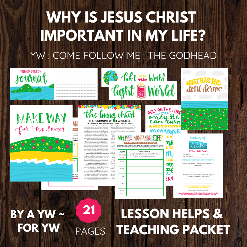 Printspiration why is jesus christ important in my life?