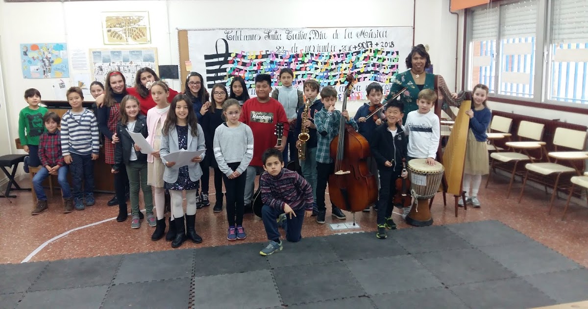 Colegio San Miguel Las Rozas Celebración Santa Cecilia 18 Ed Primaria