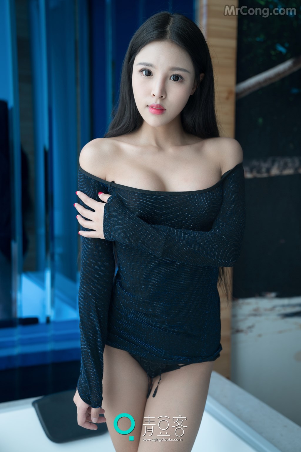 QingDouKe 2017-05-31: Model Tang Guo (糖果) (53 photos) photo 1-12