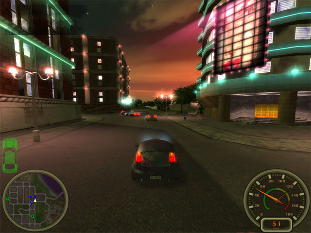  تحميل لعبة سباق سيارات المدينة  للكمبيوتر من ميديا فاير 
