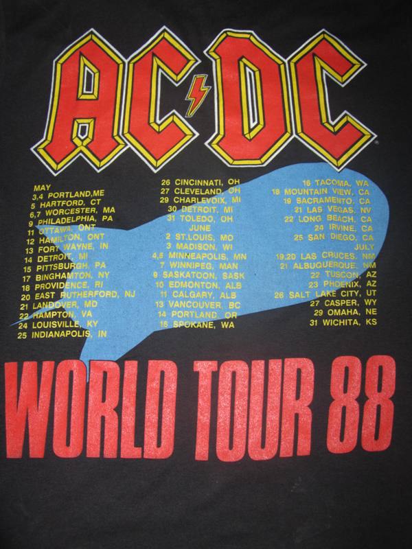 ac dc world tour 88