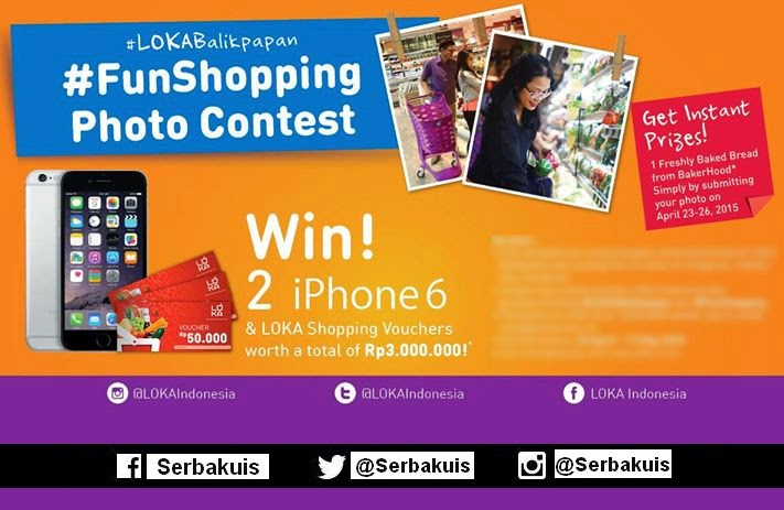 Fun Shooping Photo Contest Berhadiah 2 iPhone 6 16GB