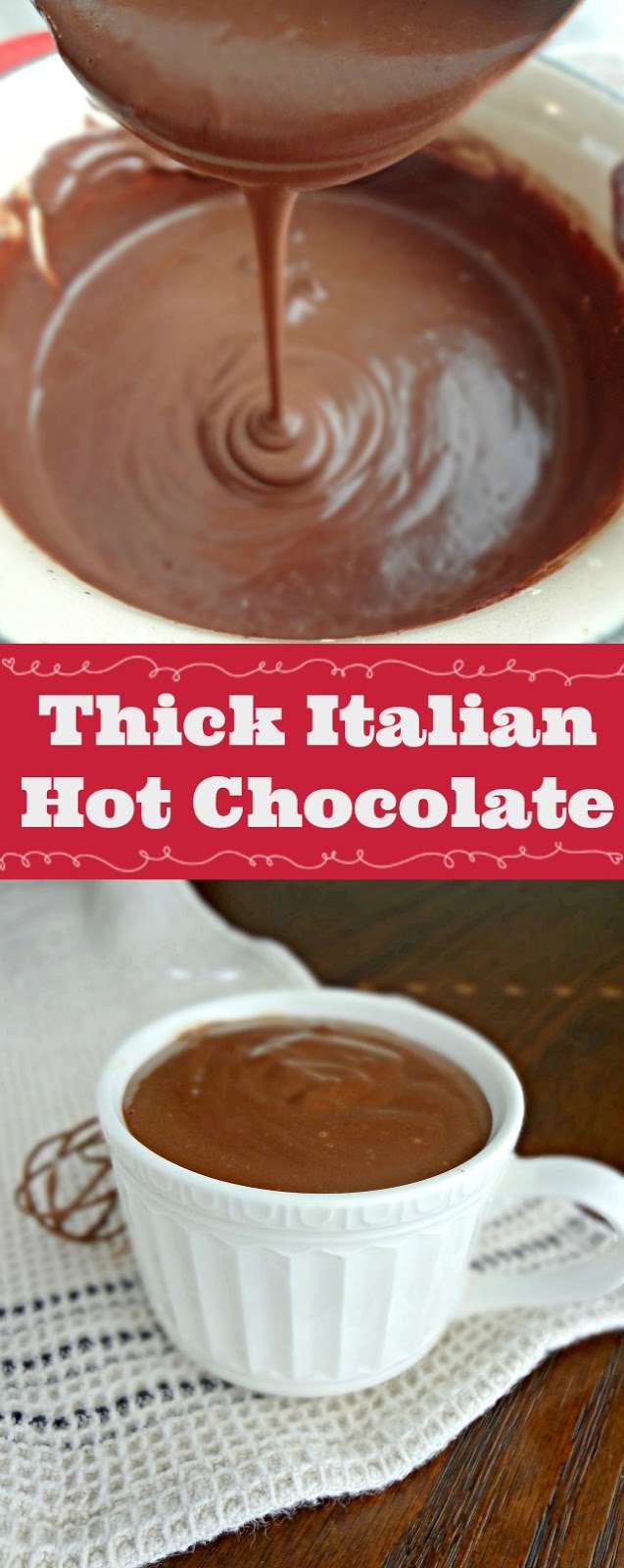Thick Italian Hot Chocolate