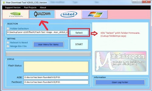 Cara Atasi Hp Acer Z220 Bootloop