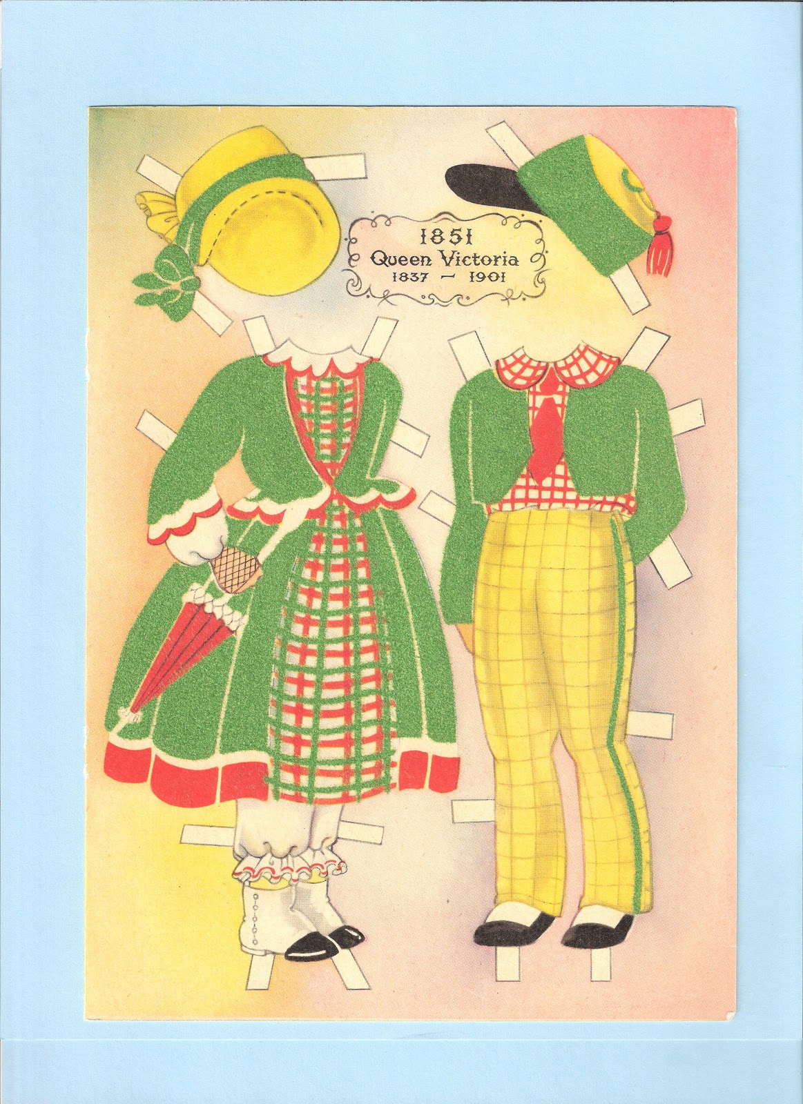 international paper dolls