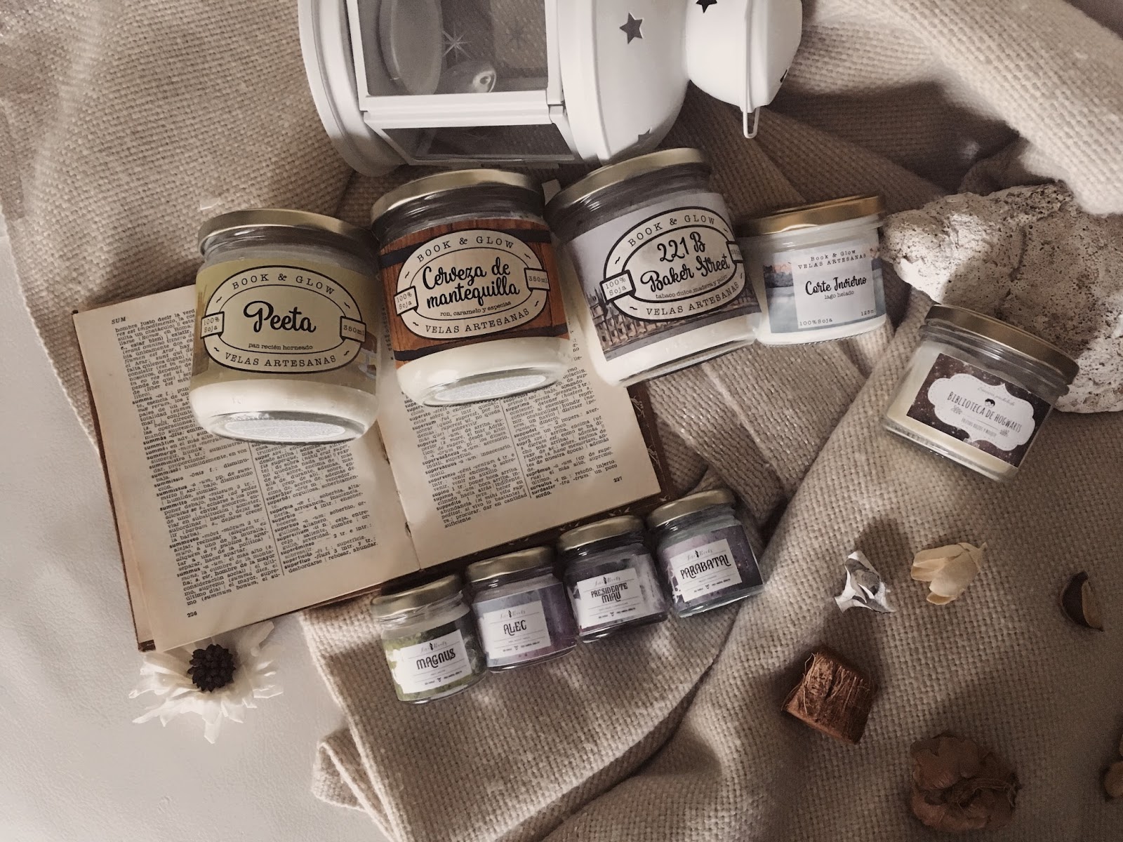 UNBOXING velas literarias. Antía's Readings