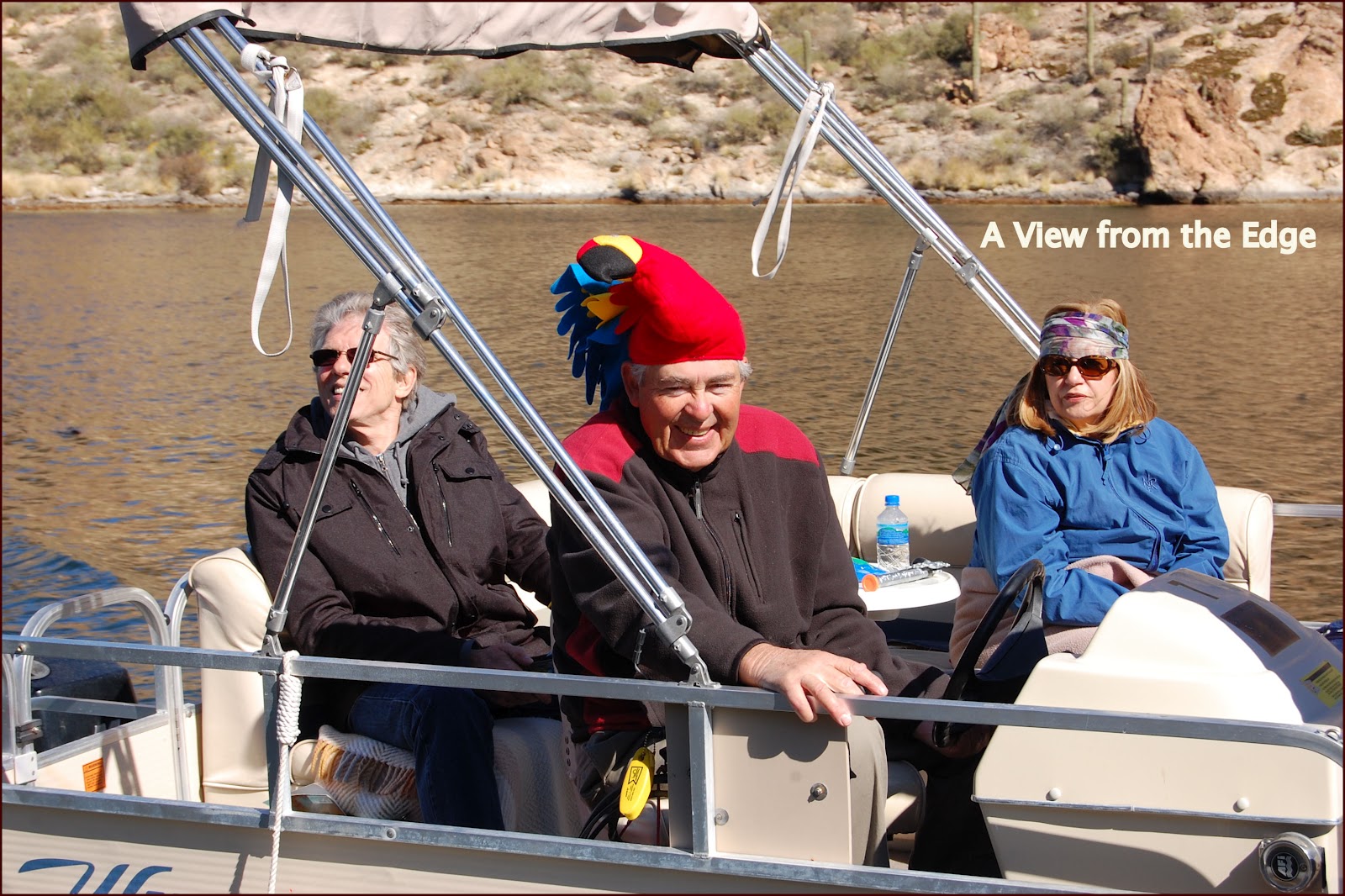 A View from the Edge: Pontooning on Canyon Lake