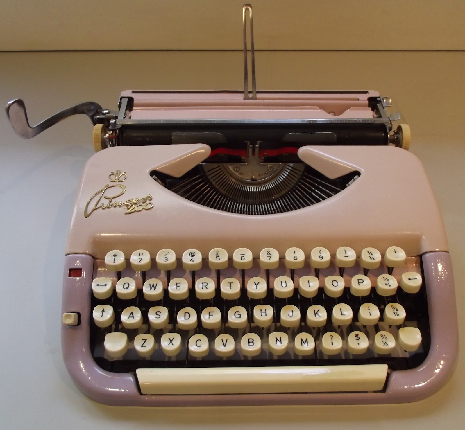 oz.Typewriter: Typewriter Column and a Pink Princess