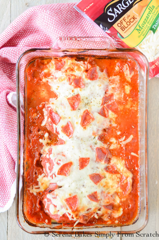 Pepperoni Pizza Chicken Breast