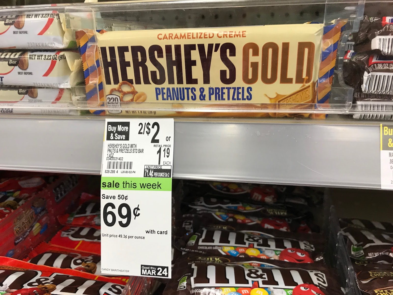 Walgreens 19 Cent Hershey's Gold Candy Bars Return (Save 1!)