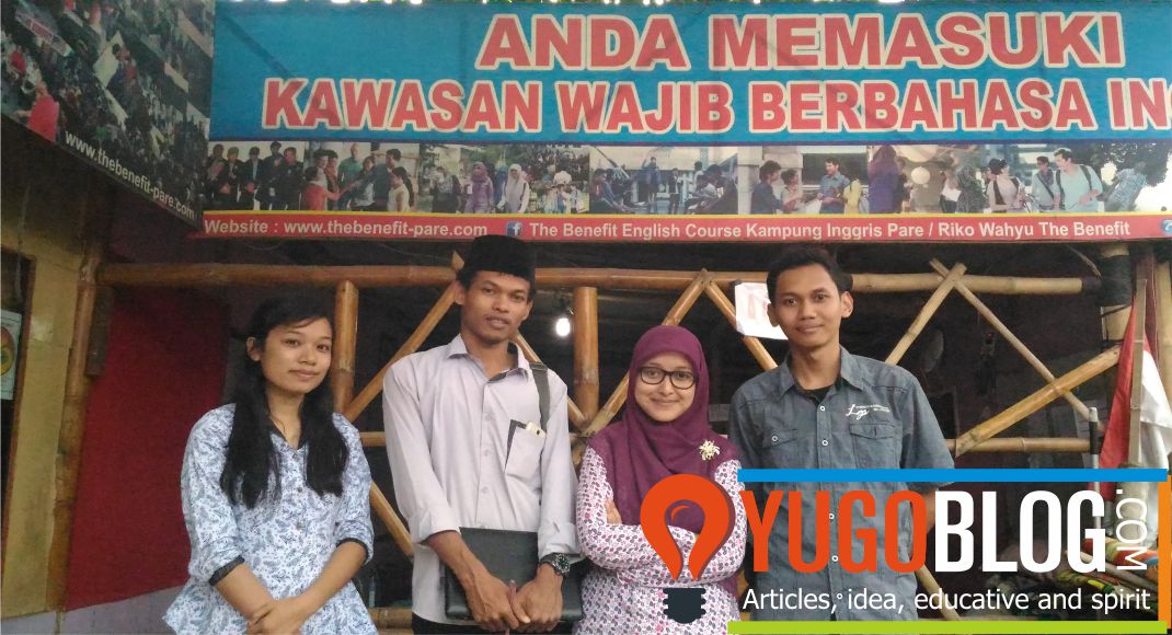suasana belajar di kampung inggris pare