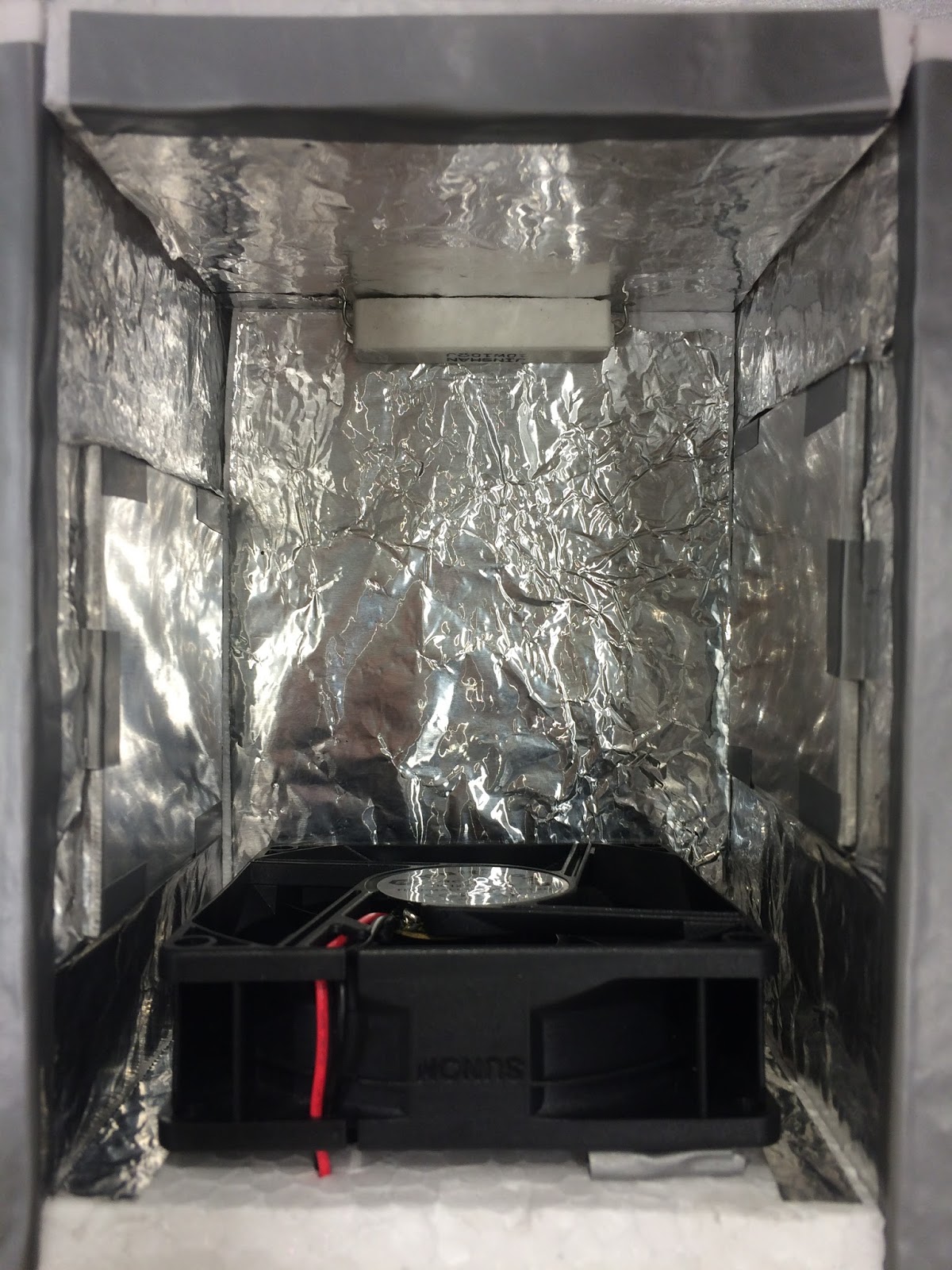 Incubator top view