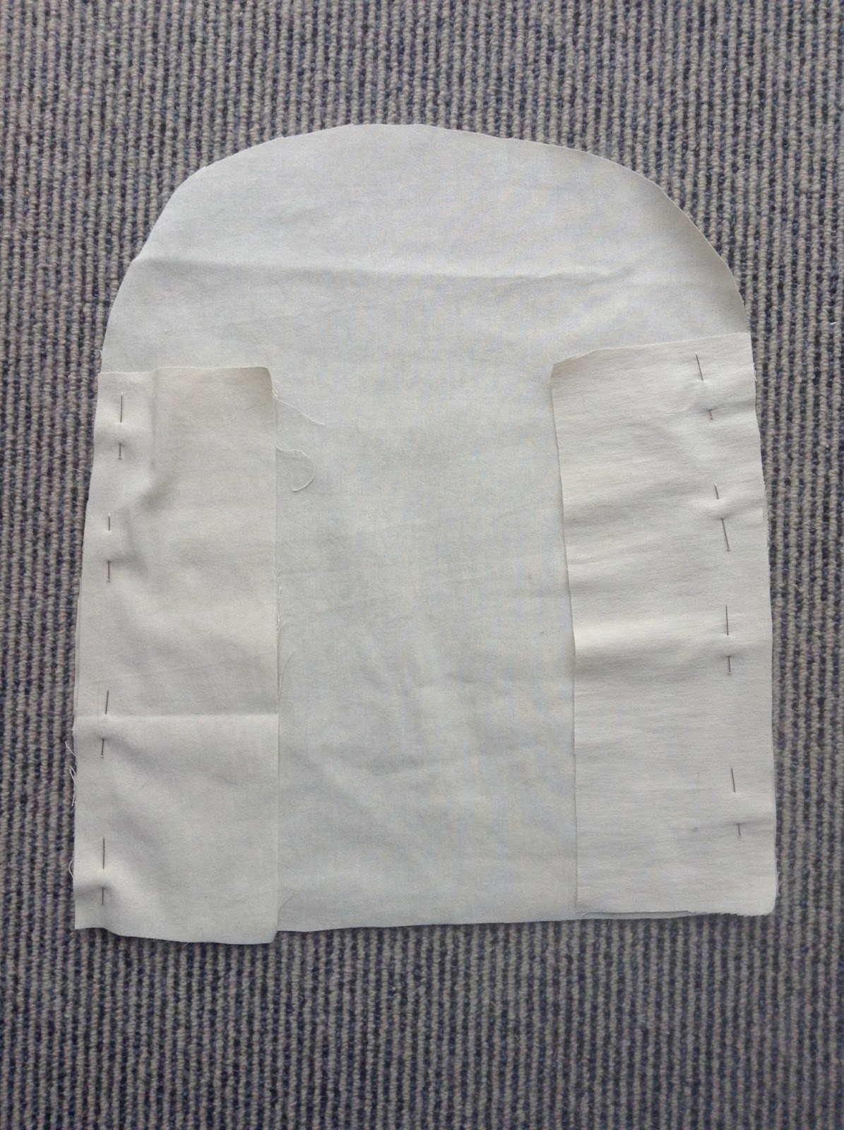 Salute to Cute: Backpack - Denim scraps