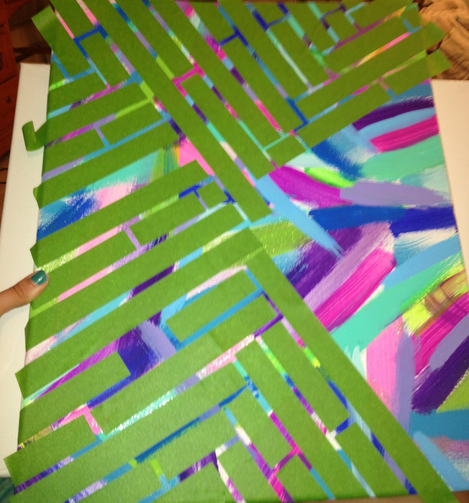 My Favorite Things! : DIY Canvas Art!