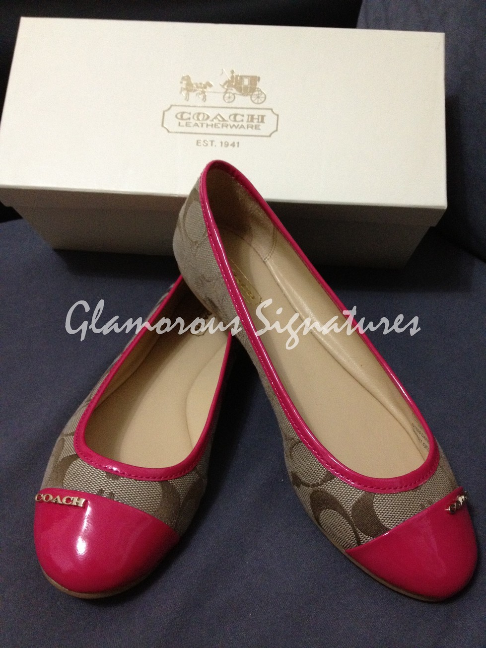 Glamorous Signatures Coach Shoes