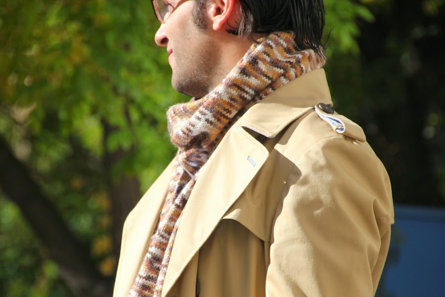 DIY Cómo tejer una bufanda de hombre para regalas estas Navidades