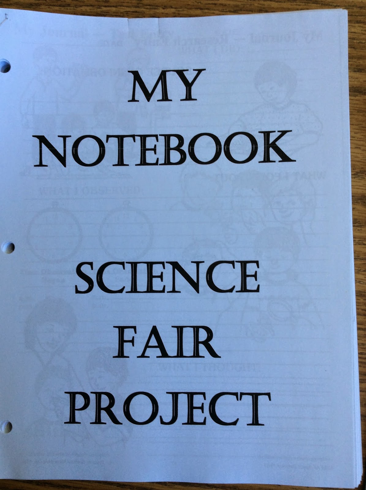 Room 23 Science Fair Papers