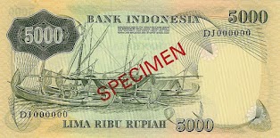 5000 Rupiah 1971 (Diponegoro)