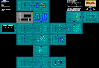 a complete map of the Eagle Labyrinth as provided by nesmaps.com