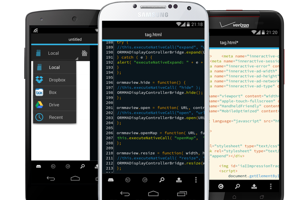 Tags editor android