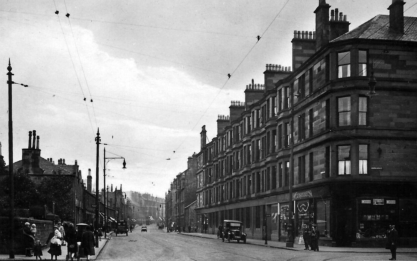 Tour Scotland Old Photograph Maryhill Glasgow Scotland