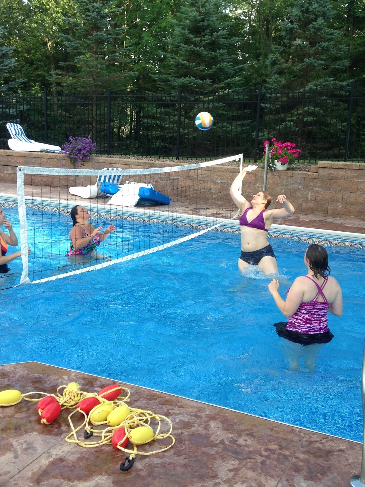 My Little Corner of Heaven Pawlak Style Softball Team Pool Party