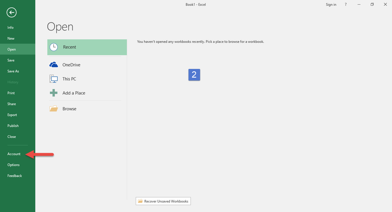 How to enable Black theme in Microsoft Office 2016 Miscellaneous