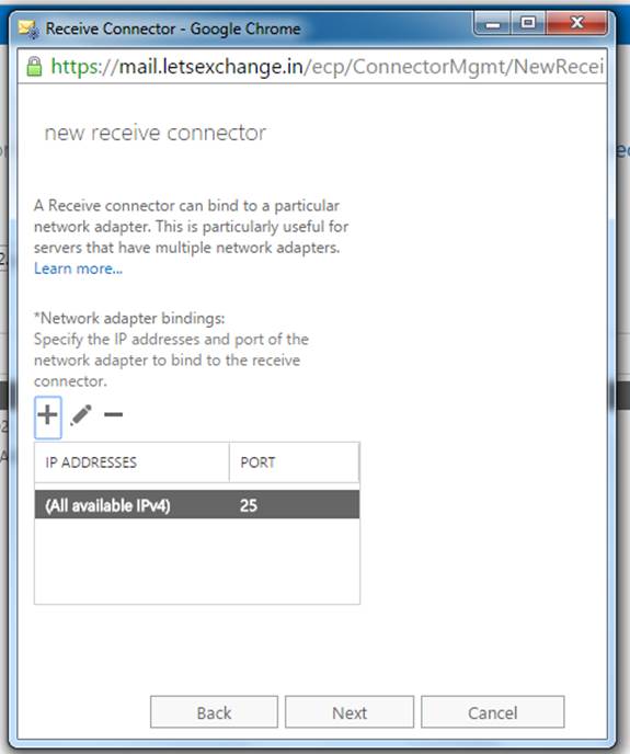 Setting up anonymous relay on Exchange servers 2016 and Testing of the mail relay using