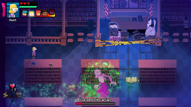 Crossing Souls - The library looks a lot like the one from the first Ghostbusters movie